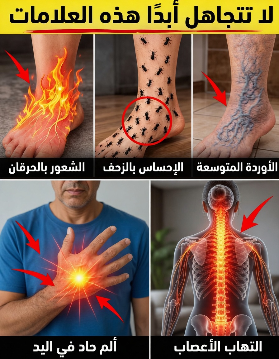 8 علامات خفية لمشكلات الأعصاب التي تبدأ في أصابع قدميك وقد تكون تتجاهلها