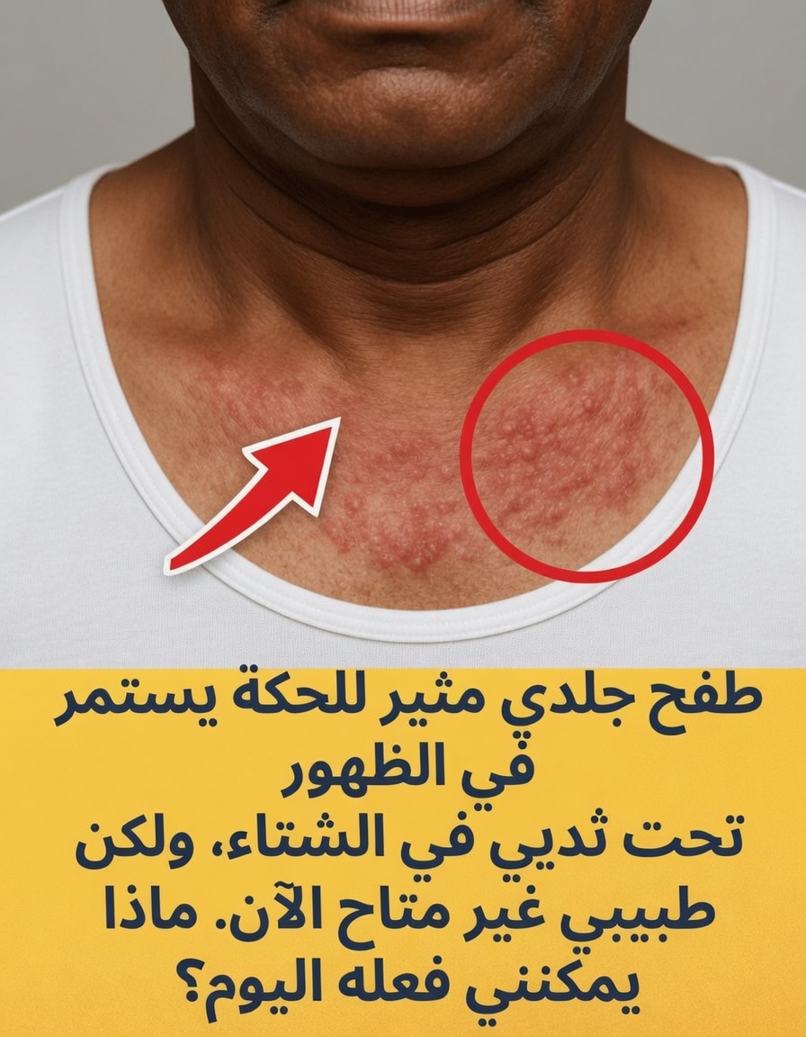 ماذا تفعلين حيال طفح جلدي مثير للحكة تحت ثدييكِ هذا الشتاء عندما لا يكون طبيبكِ متاحًا