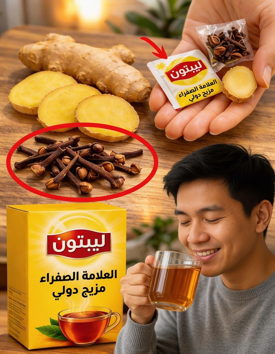 ليبتون، مشروب العافية اليومي بالزنجبيل والقرنفل: عادة بسيطة لدعم الراحة اليومية بشكل طبيعي