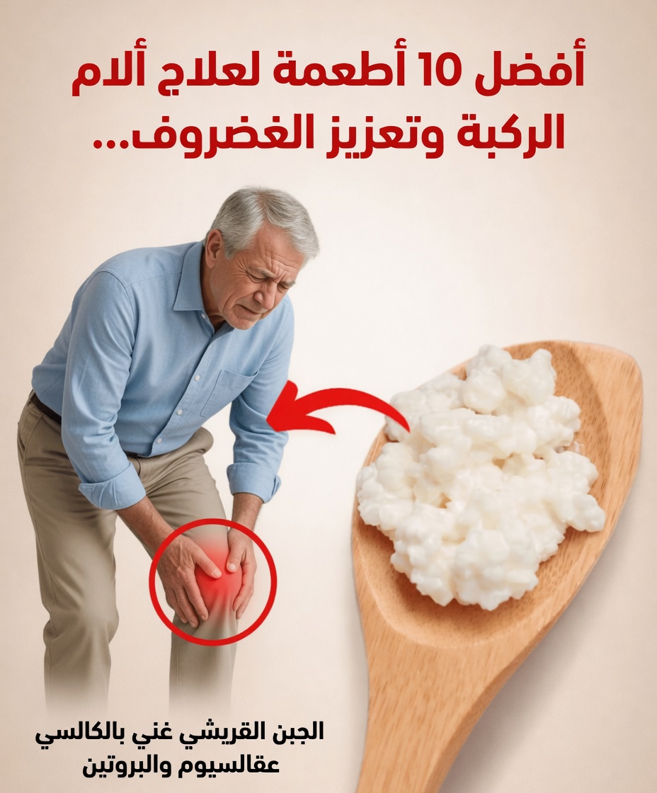 أفضل 10 أطعمة لتخفيف ألم الركبة وتعزيز الغضروف