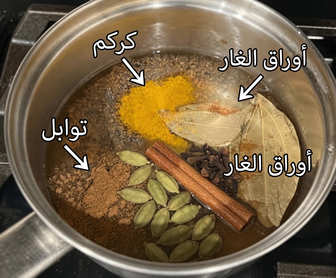 اكتشف القوة المهدئة لشاي الزنجبيل وورق الغار والقرفة والقرنفل