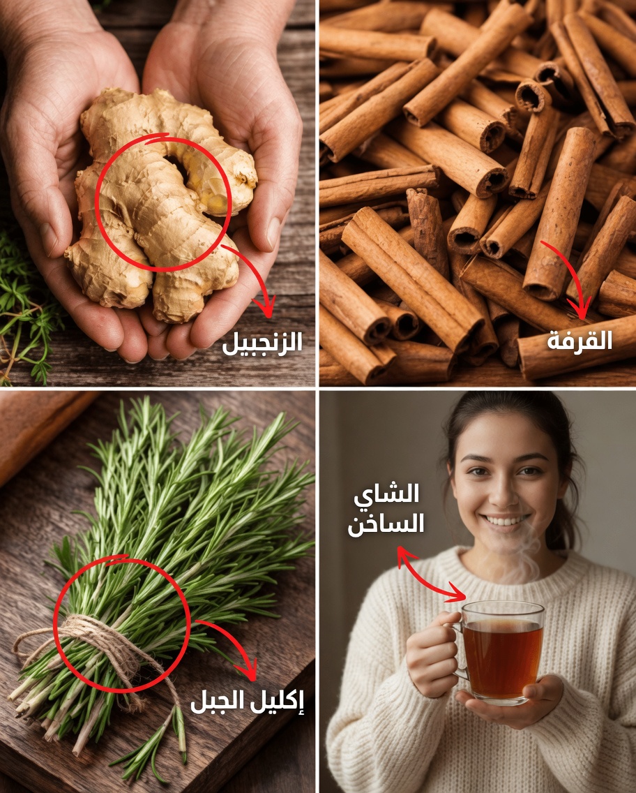 الكركم والقرفة وإكليل الجبل: الوصفة النهائية لشاي الديتوكس لتجربتها الليلة