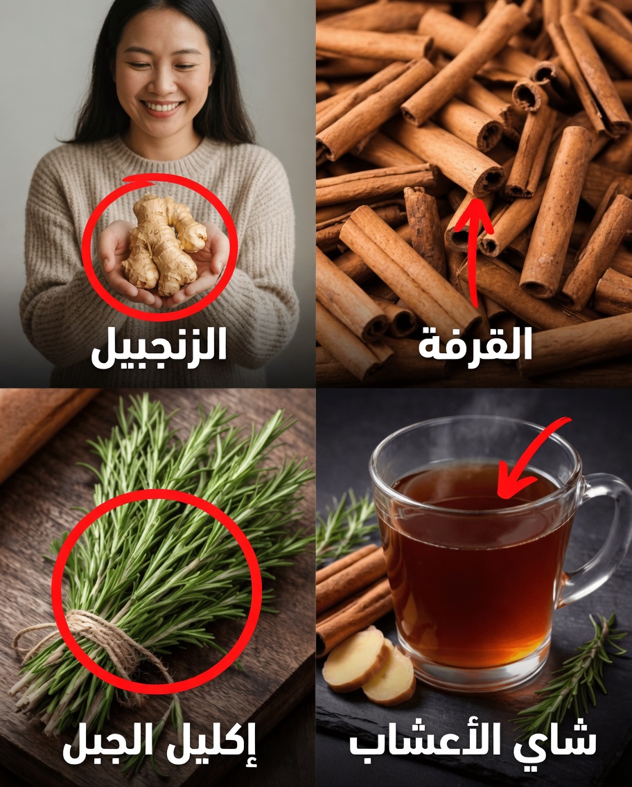 الكركم والقرفة وإكليل الجبل: الوصفة المثالية لشاي الديتوكس لتجربتها الليلة