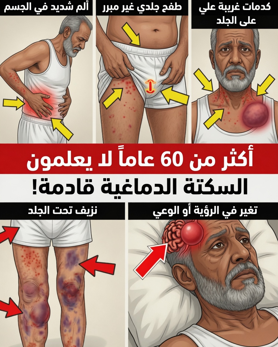 نساء فوق سن الستين: 10 علامات في الساقين قد تشير إلى خطر محتمل للإصابة بالسكتة الدماغية – ما الذي يجب الانتباه إليه