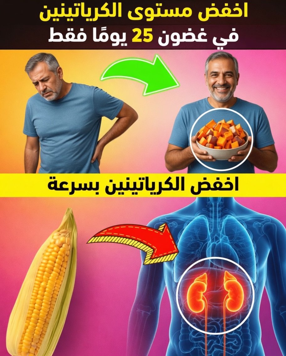 أفضل الأطعمة الخارقة التي قد تدعم صحة الكلى وتوازن الكرياتينين في 25 يومًا فقط