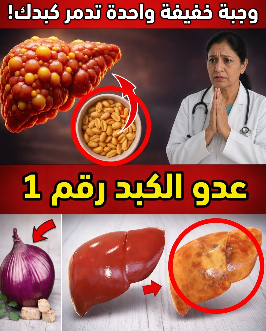 انكشف الأمر! هذا الطعام يدمّر كبدك (وأنت لا تدري)! العدو رقم 1 للكبد الدهني