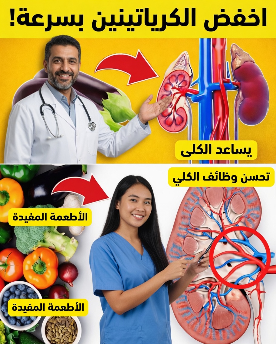 12 من الأطعمة الخارقة التي تُخفض مستويات الكرياتينين كالحجر وتمنح كليتيك فرصة للقتال – حتى لو قال طبيبك للتو: «إنه في ازدياد»