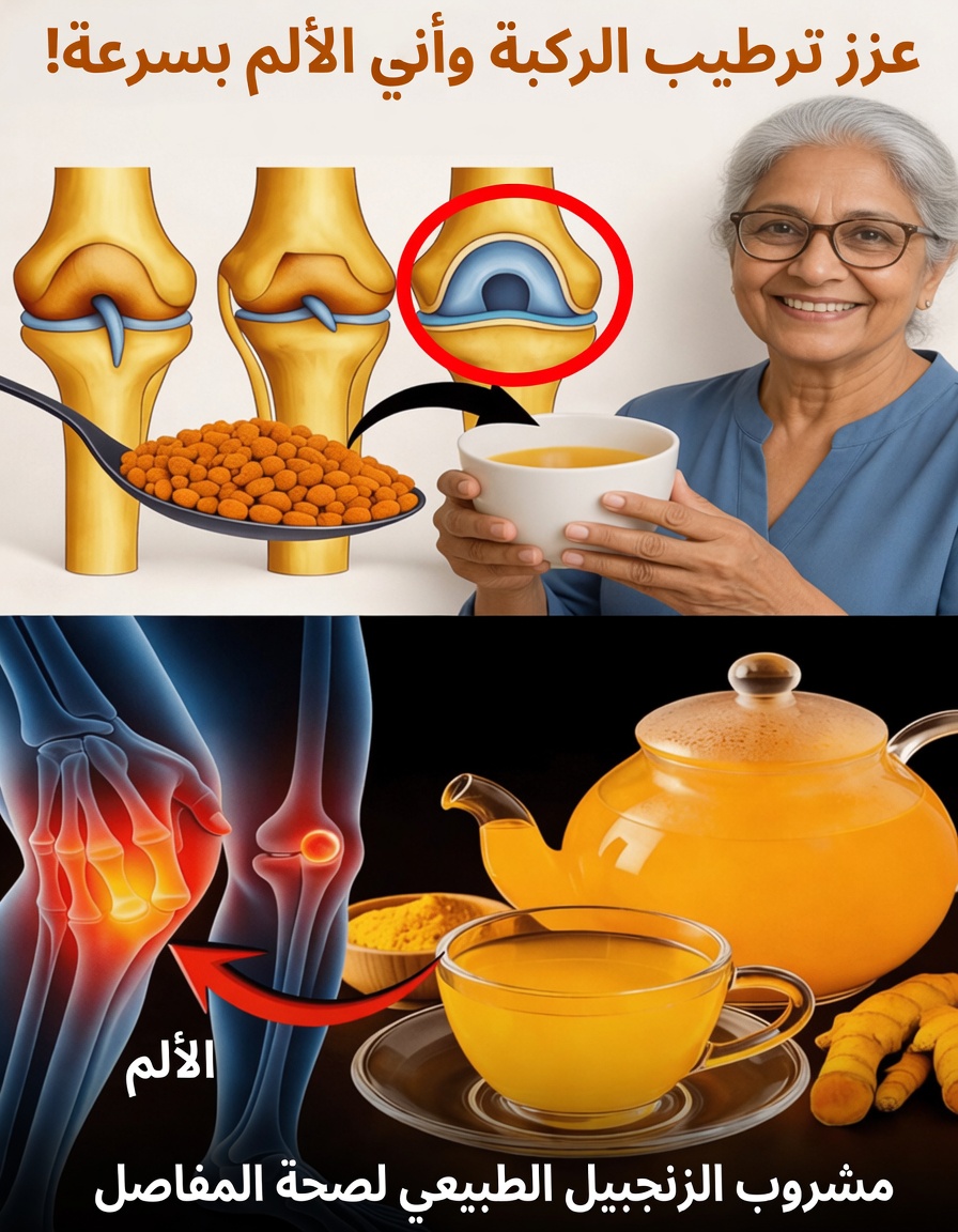 كوب واحد يوميًا يزيل آلام المفاصل | قلّل الالتهاب طبيعيًا