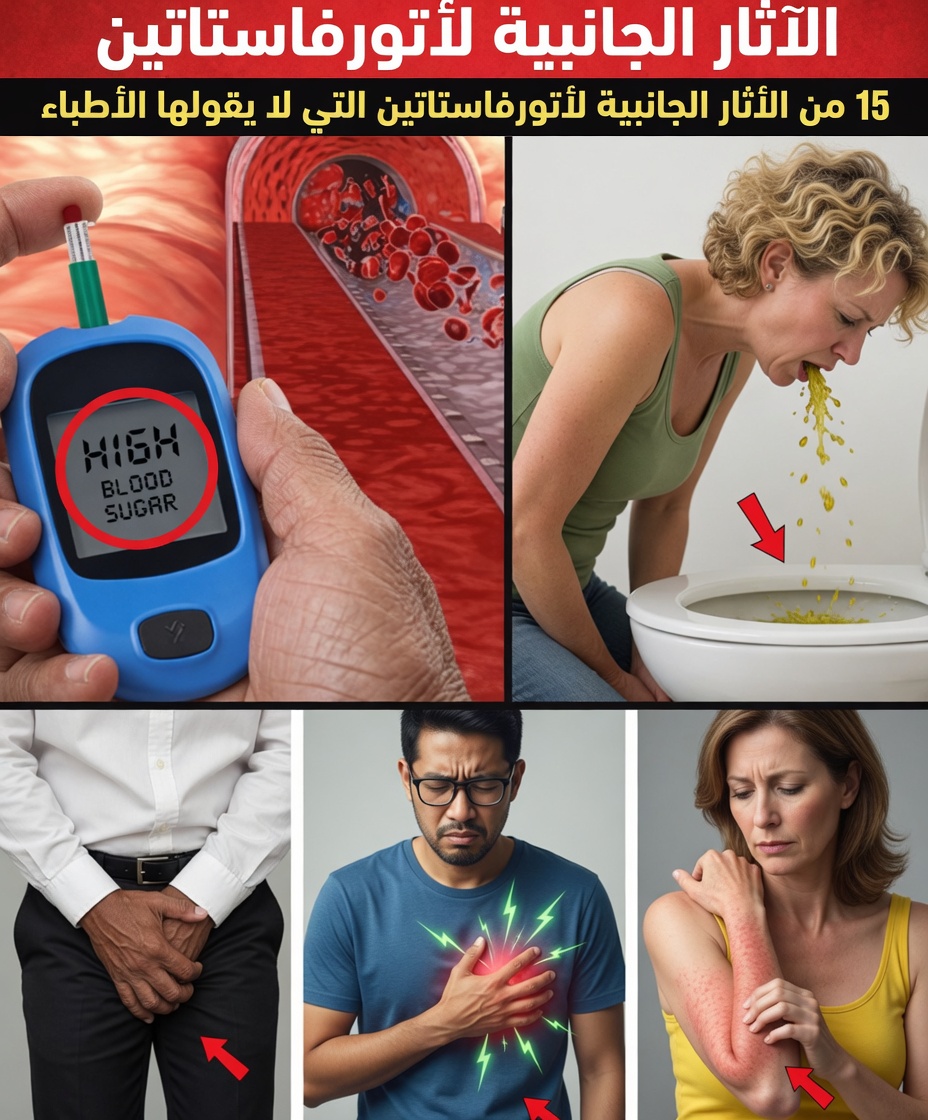 ١٥ أثرًا جانبيًا محتملًا لأتورفاستاتين ينبغي الانتباه إليها: دليل متوازن لرحلتك نحو صحة قلب أفضل