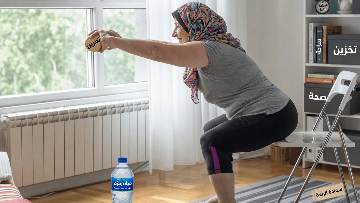 هل تجاوزتَ الستين؟ جرّب هذه التمارين اليومية الثلاثة البسيطة لمدة 7 دقائق فقط لدعم القوة والتوازن