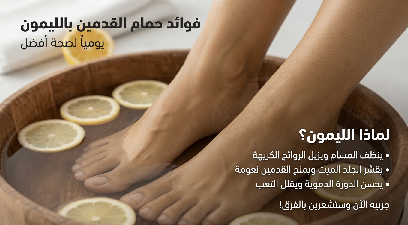 هل تجاوزت الستين؟ هل تعاني من برودة القدمين أو الوخز أو التورّم؟ قد يساعد هذا المنقوع الطبيعي للقدمين في دعم دورة دموية أفضل وراحة أكبر