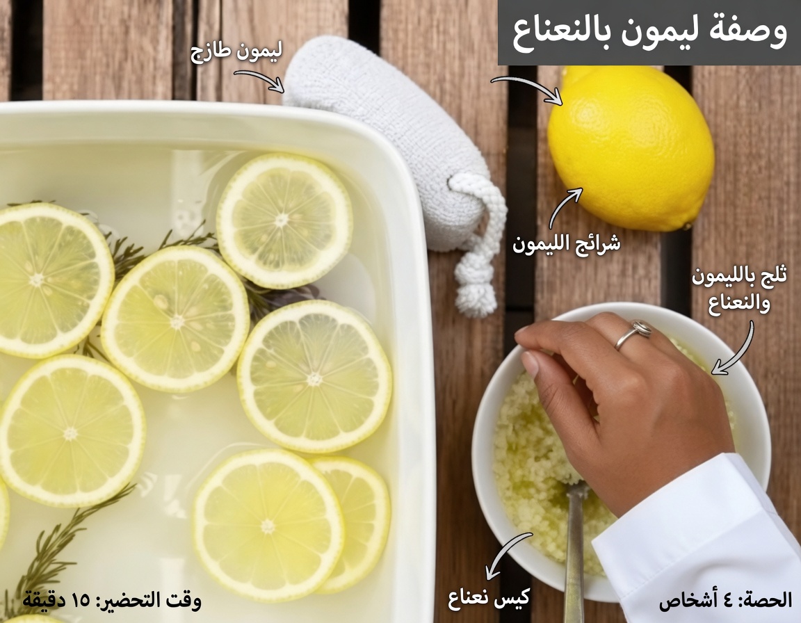 استكشاف الليمون الطازج للعناية بالقدمين: أفكار طبيعية يجرّبها الناس لمشكلات فطريات القدم الشائعة