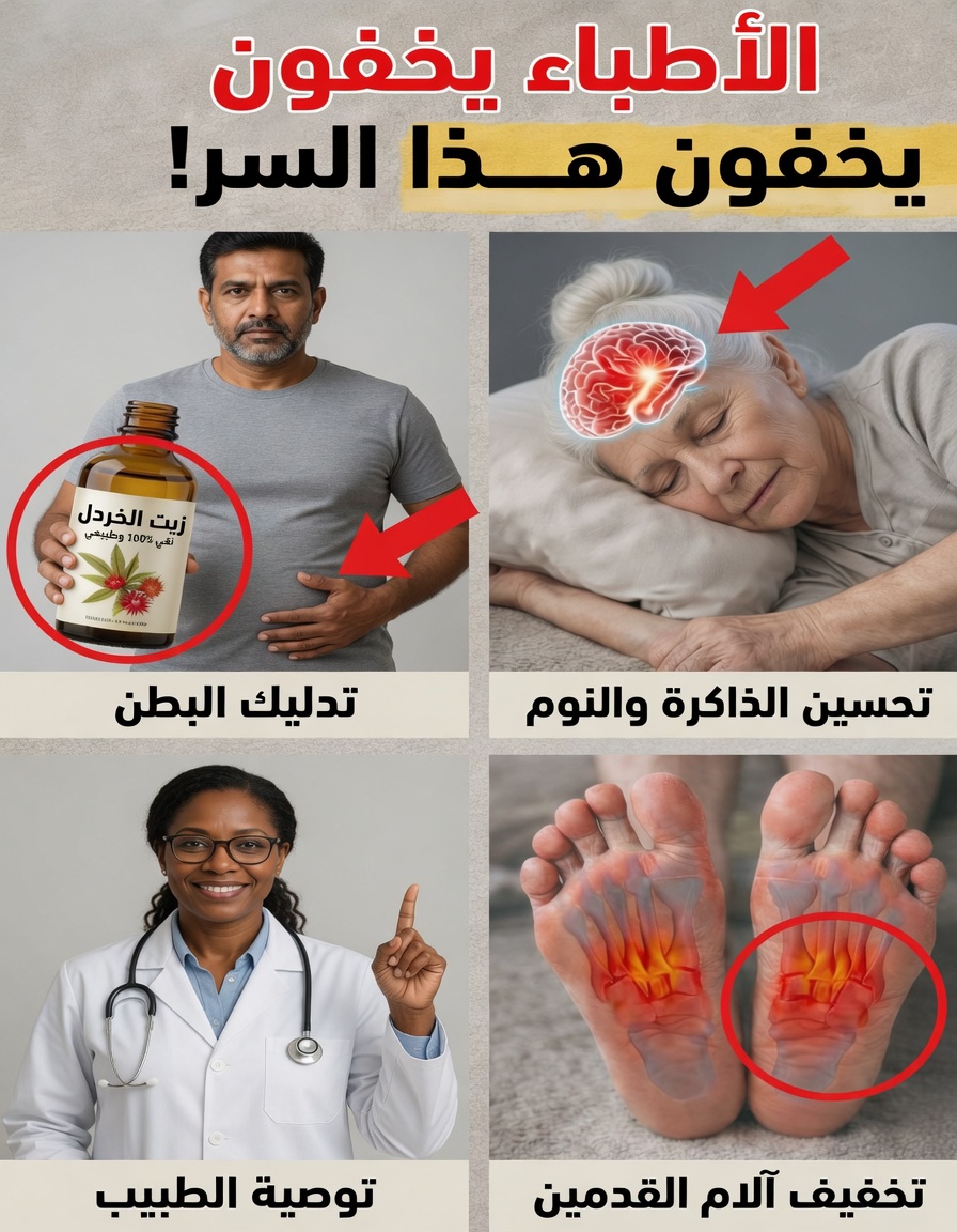 اكتشف زيت الخروع قبل النوم: عادة ليلية بسيطة قد تدعم روتينك المسائي وانتعاشك الصباحي