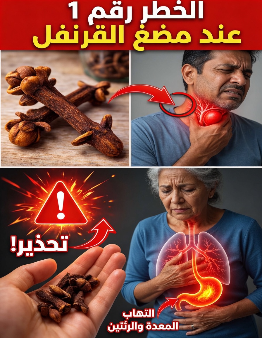 الخطأ الشائع رقم واحد عند مضغ القرنفل وكيفية تجنّبه لاستخدام أكثر أمانًا