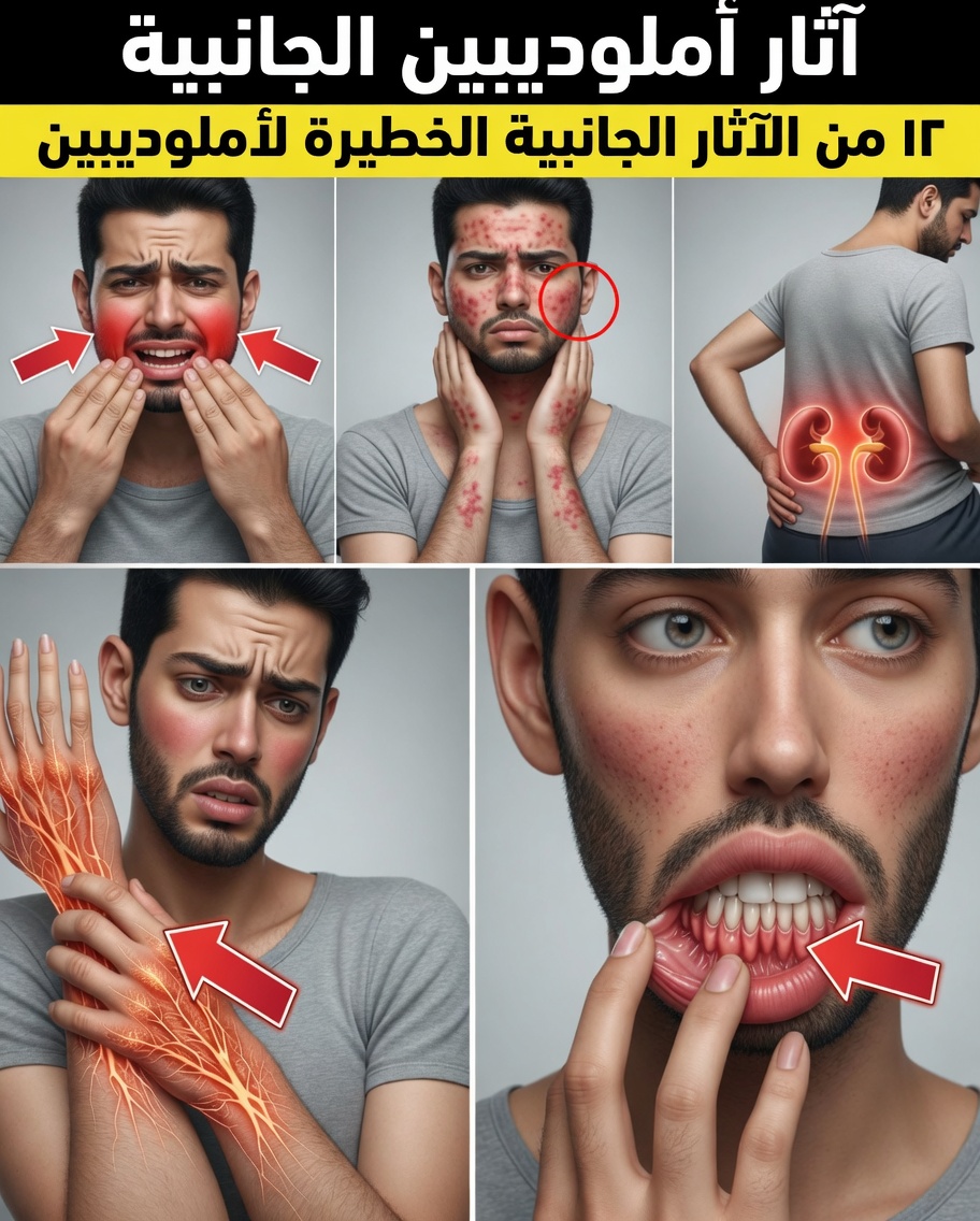 ما هي الآثار الجانبية الأكثر شيوعًا للأملوديبين وكيف يمكنك التعامل معها بأمان؟