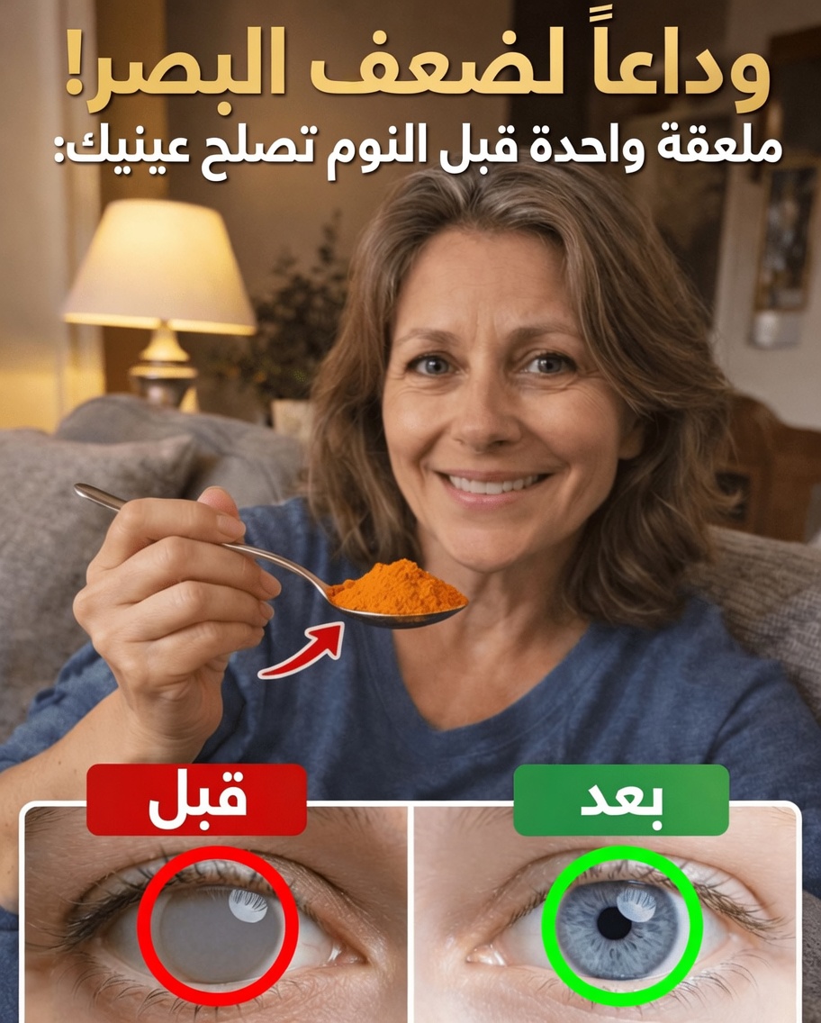 اكتشف لماذا يختار العديد من كبار السن ملعقة بسيطة قبل النوم لراحة العين ودعم العافية