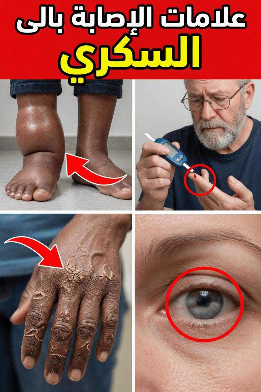 15 علامة تحذيرية مبكرة لمرض السكري يجب أن تتعرف عليها لتعزيز الوعي الصحي