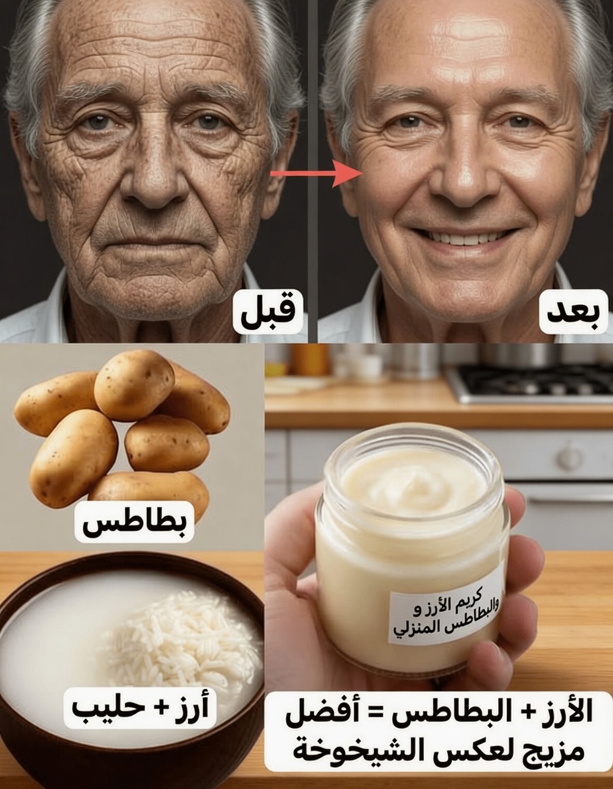لماذا يحاول الكثيرون إدراج كريم البطاطس والأرز المنزلي هذا في روتينهم الليلي للحصول على توهج محتمل للبشرة