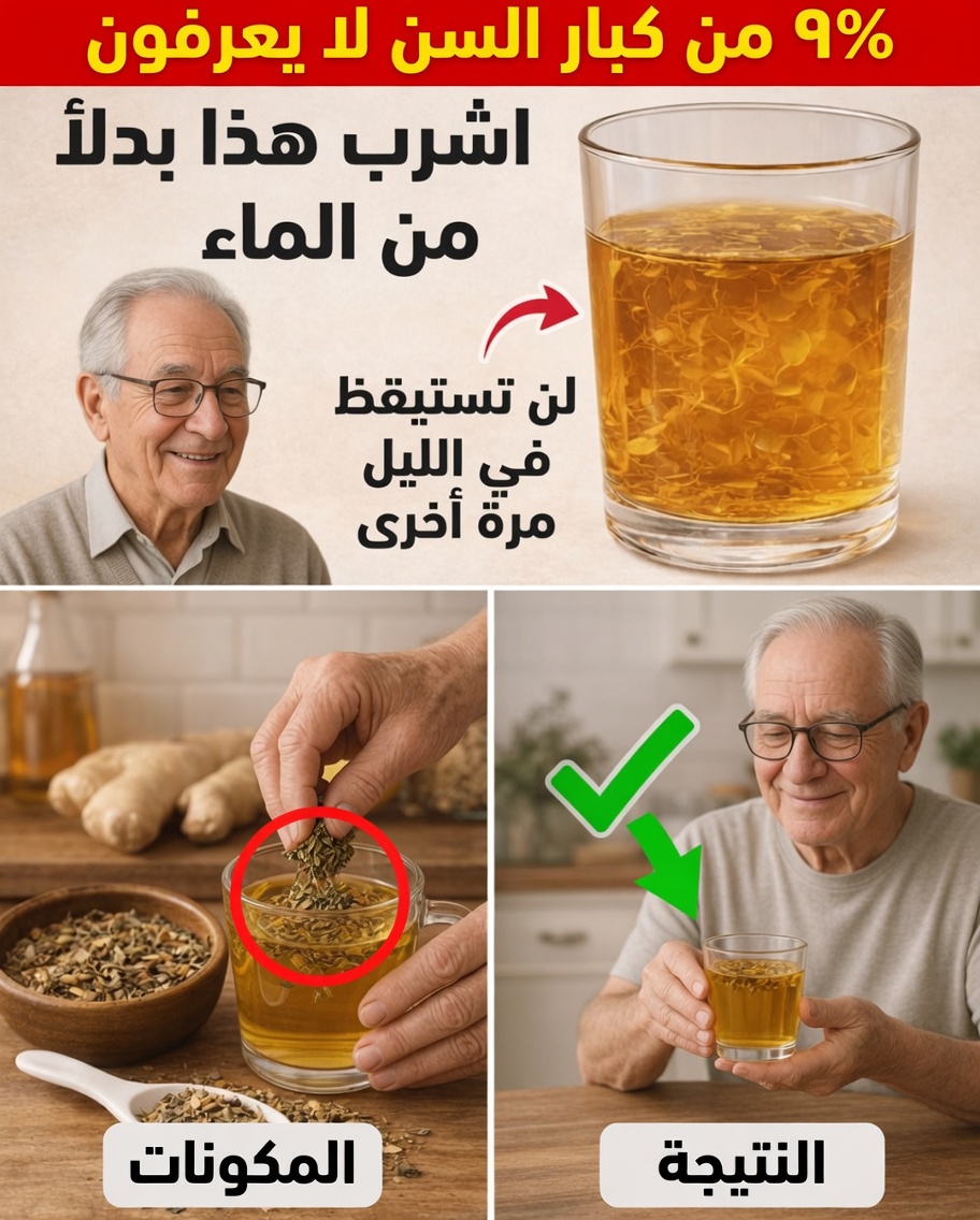 هل تجاوزت الستين؟ هل تستيقظ في منتصف الليل؟ جرّب هذه المشروبات المهدّئة قبل النوم لنوم أعمق وأكثر راحة