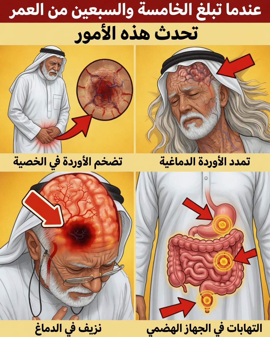 ماذا يحدث لجسمك بعد بلوغ 75 عامًا: اكتشف 5 تغيّرات شائعة ونصائح للتكيّف