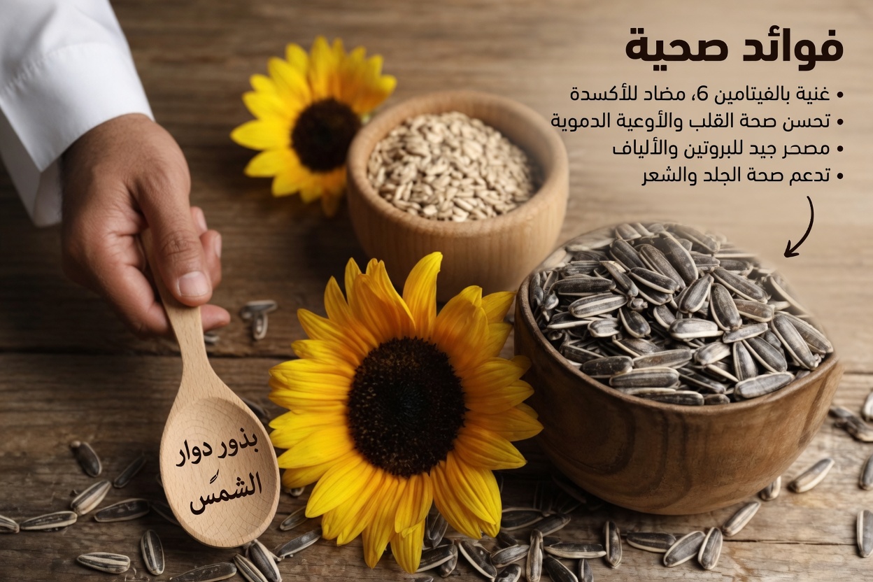 اكتشف القوة الخفية لست بذور صممتها الطبيعة لحماية صحتك