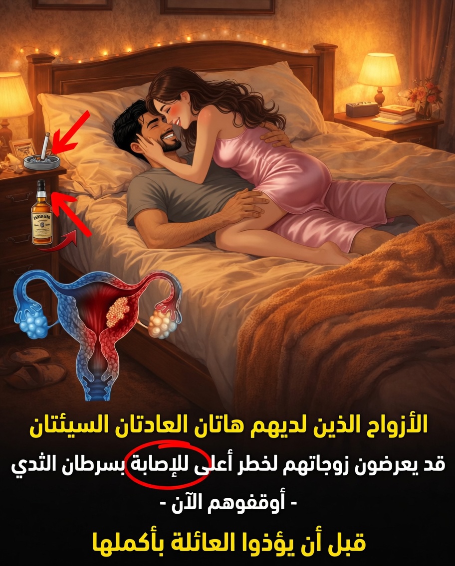 الأزواج الذين لديهم هاتان العادتان السيئتان قد يعرّضون زوجاتهم لخطر أعلى للإصابة بسرطان الثدي – أوقفوهم الآن قبل أن يضرّوا الأسرة بأكملها
