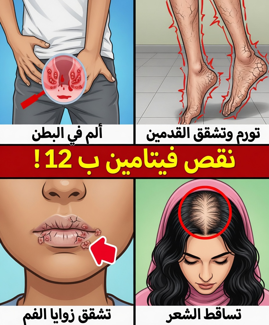 8 علامات شائعة قد تشير إلى أن جسمك قد يحتاج إلى مزيد من دعم فيتامين ب12 بعد سن الأربعين