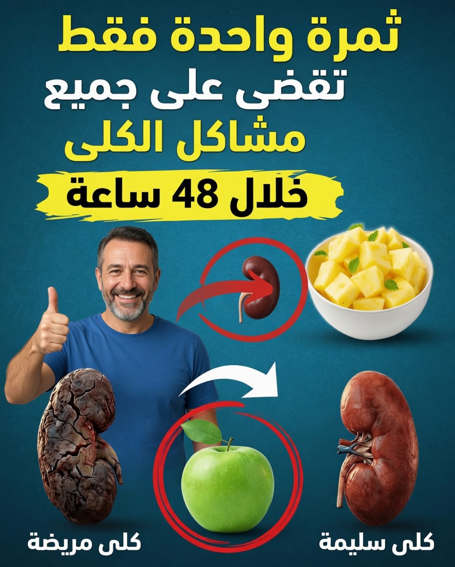 ارتفاع الكرياتينين؟ 4 فواكه يجب تناولها ليلًا لدعم صحة الكلى وإزالة السموم بلطف بشكل طبيعي