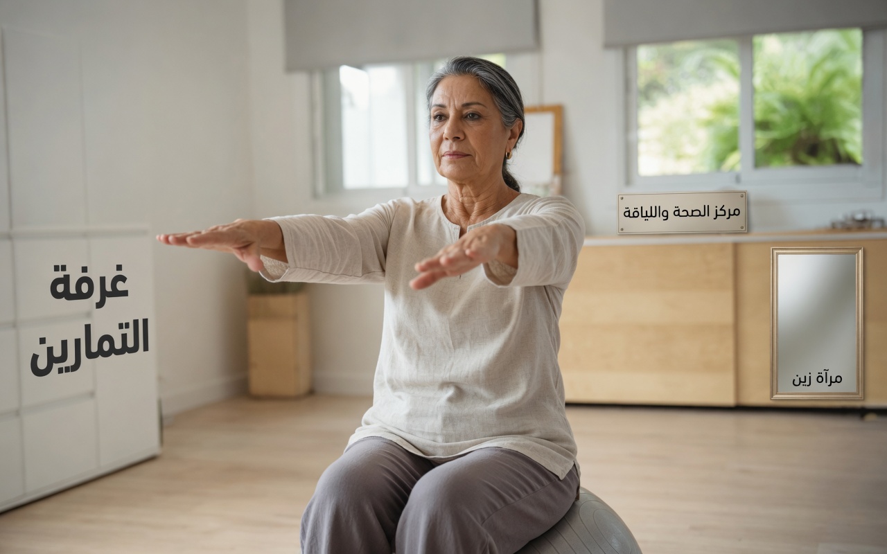 روتين يومي لطيف لمدة 4 دقائق للمساعدة في دعم وضعية أفضل ومحاذاة الرقبة بعد سن 60
