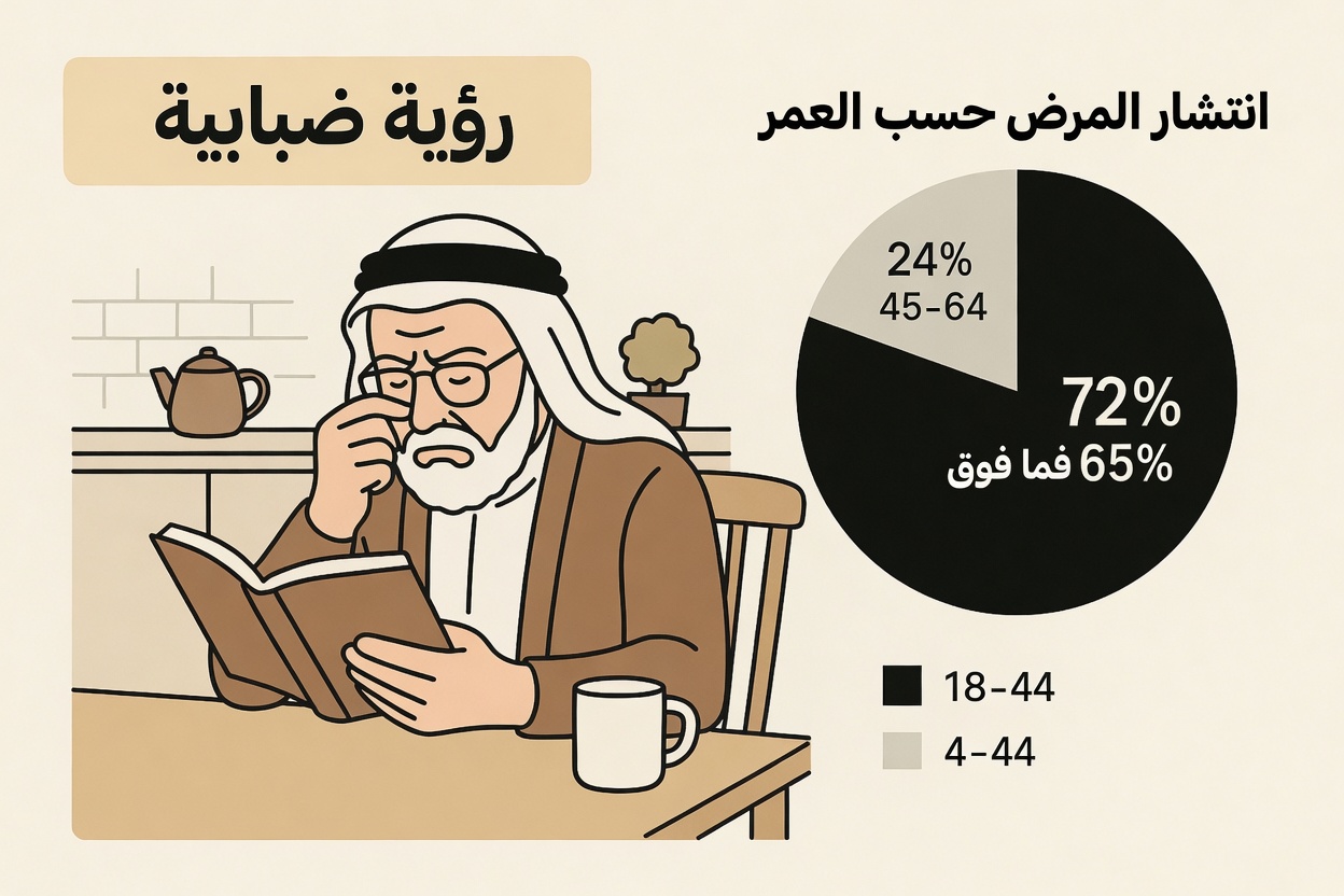الأشخاص فوق سن 60 يتناولون هذه الملعقة قبل النوم لتحسين وضوح الرؤية