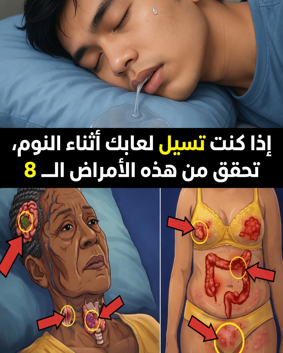 اكتشف 8 حالات شائعة مرتبطة بسيلان اللعاب أثناء النوم ينبغي عليك فحصها