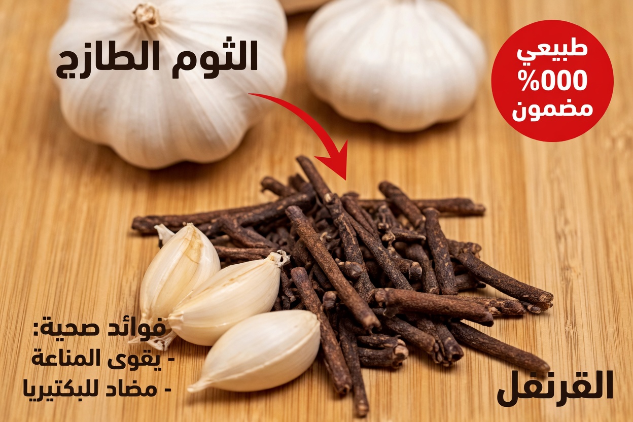 زيت الثوم وزيت القرنفل: علاج منزلي طبيعي لدعم دوالي الساقين وتحسين الدورة الدموية في الساقين