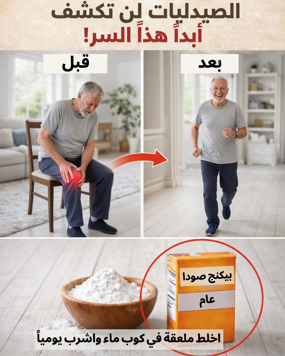 كبار السن، استخدموا بيكربونات الصوديوم بهذه الطريقة وشاهدوا 13 مشكلة صحية تختفي!