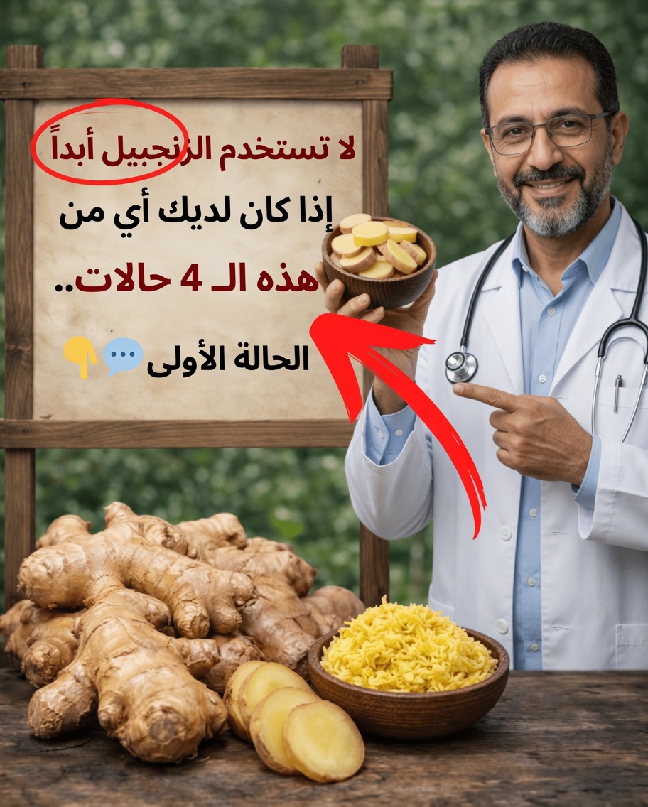 الزنجبيل مفيد لمعظم الناس — لكنه ليس مناسبًا للجميع. اطلع على قائمة بأربع حالات + شرح الطبيب أولًا