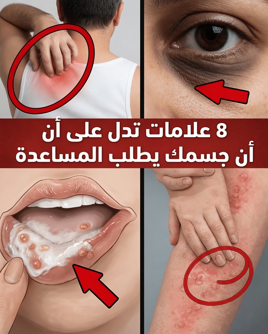 8 علامات قد يكون جسمك يحاول إخبارك بشيء مهم