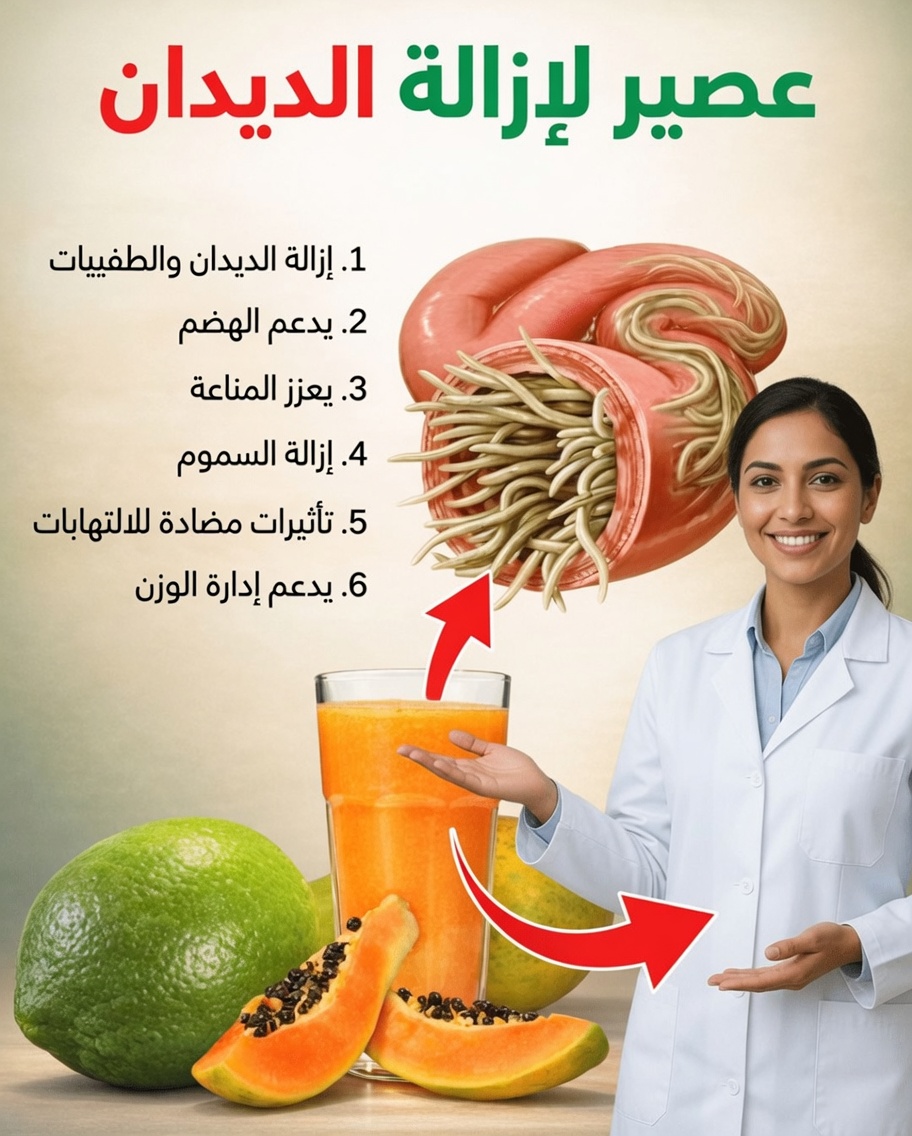 سموثي بذور البابايا لطرد الديدان: الفوائد، الوصفة، وكيفية استخدامه