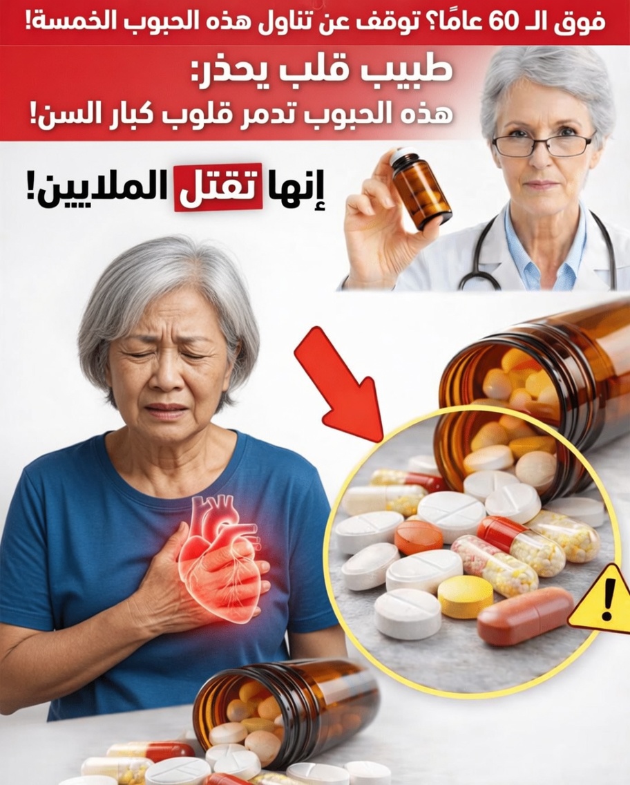 ما الذي يجب أن يعرفه كبار السن عن هذه الحبة والاعتبارات المحتملة لصحة القلب عند الاستخدام اليومي