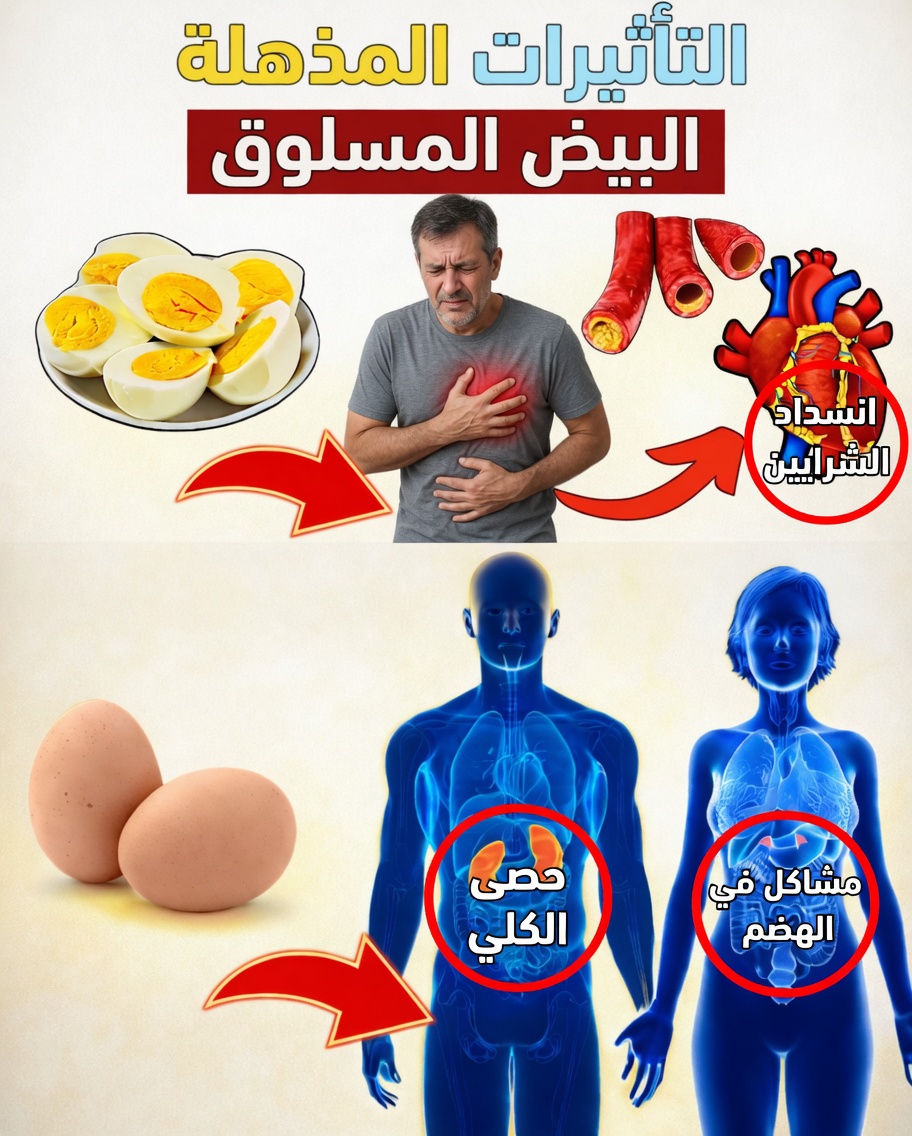 بيضتان مسلوقتان فقط كل صباح ستفعلان هذه الأشياء العشرة لجسمك!