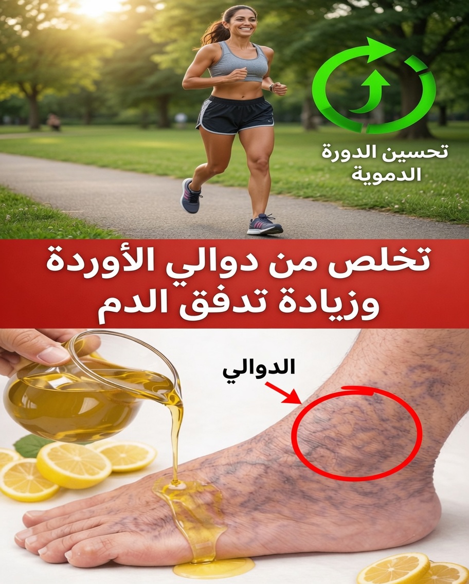 10 طرق طبيعية لدعم صحة الأوردة وتحسين الدورة الدموية للأشخاص المصابين بالدوالي