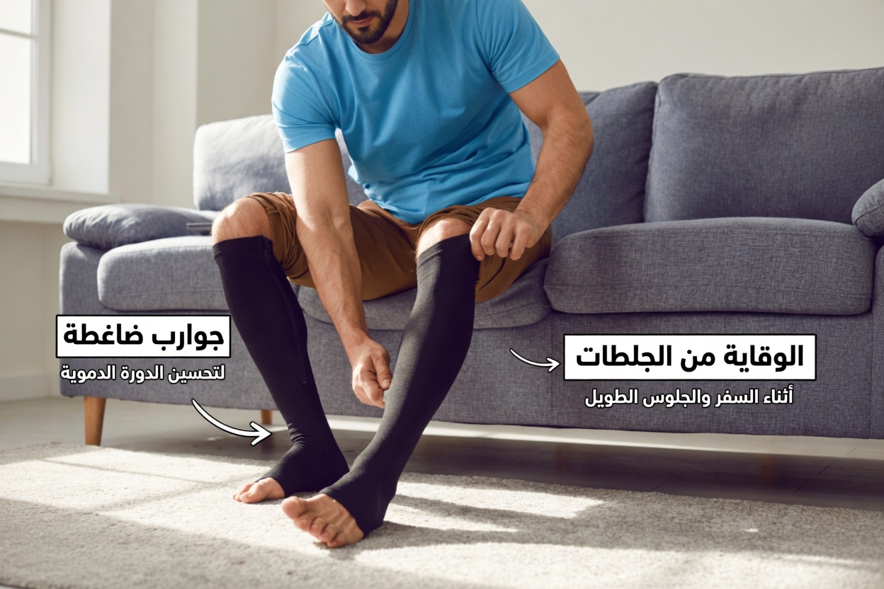 10 طرق طبيعية لدعم صحة الأوردة وتحسين الدورة الدموية للأشخاص المصابين بالدوالي