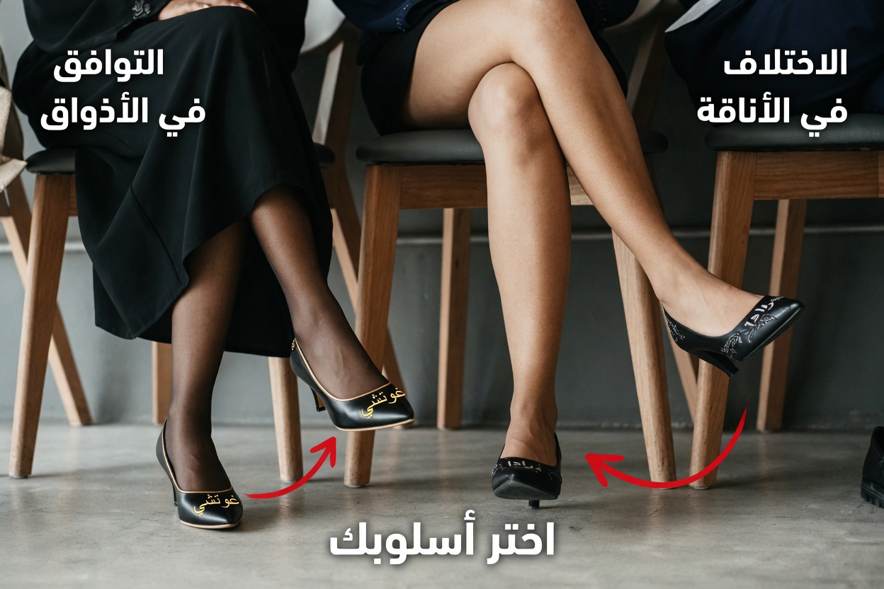 المعنى الخفي وراء تشابك الساقين — إنه أكثر من مجرد راحة