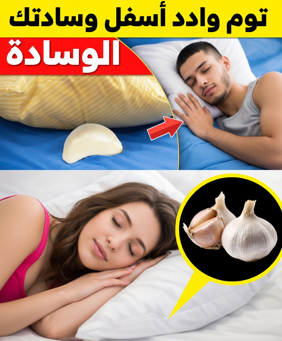هل جرّبت وضع فصّ ثوم تحت وسادتك لاستكشاف طرق طبيعية لنوم أفضل؟