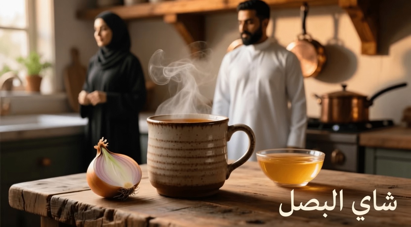 مشروب البصل الأرجواني المذهل الذي يساعد على حرق دهون البطن طبيعيًا