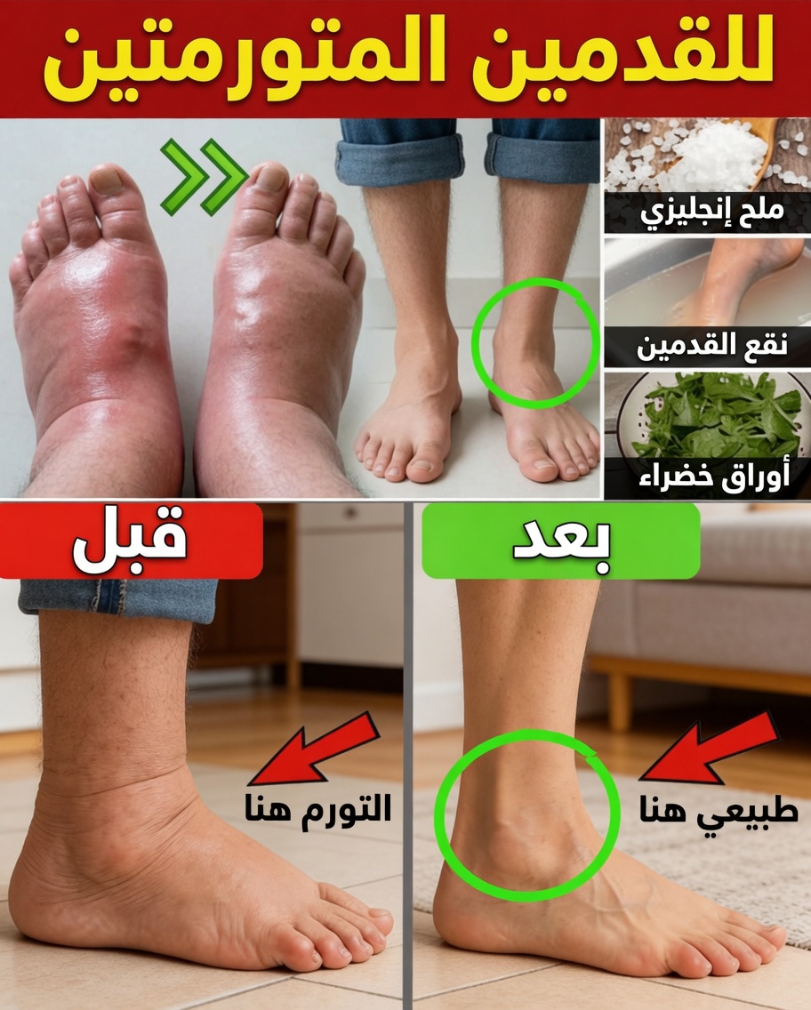 5 علاجات طبيعية قد تساعد في تقليل تورم الساقين والقدمين في المنزل