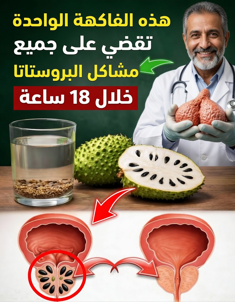الفاكهة القوية التي تُقلِّص البروستاتا – ما لا يخبرك به أحد!