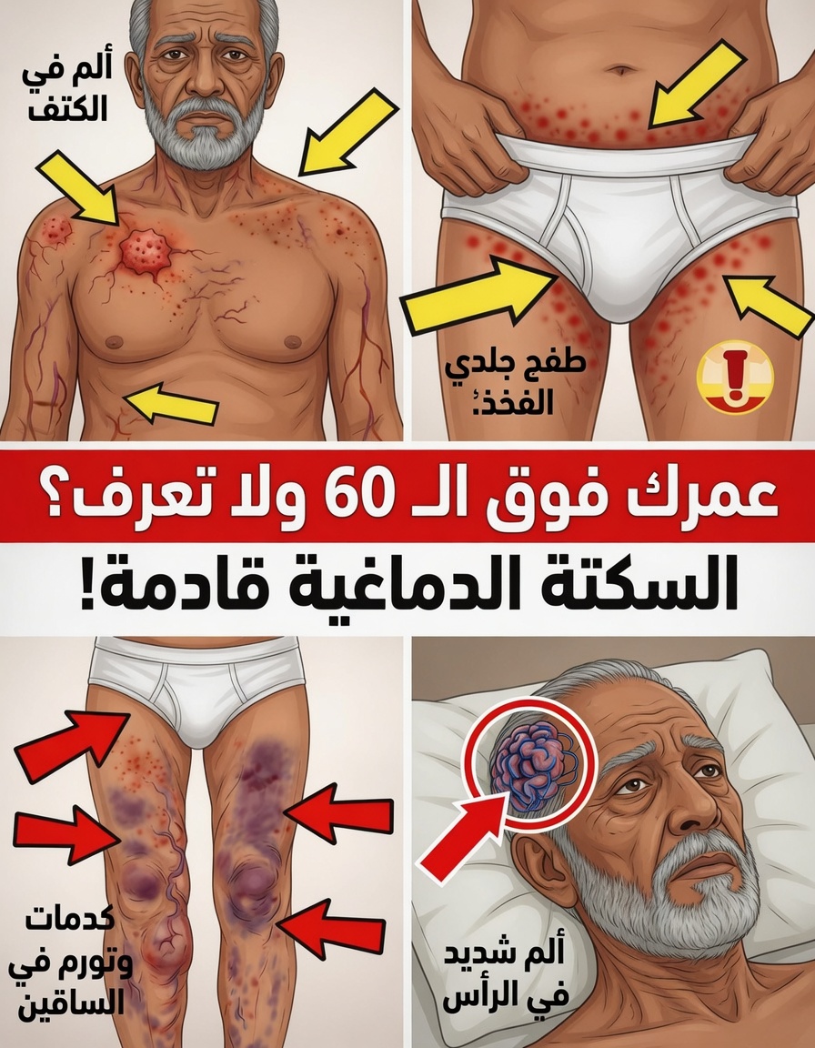 أكثر من 60 امرأة! هذه 10 علامات في الساق تعني أن السكتة الدماغية قادمة – تحرّكي قبل فوات الأوان!