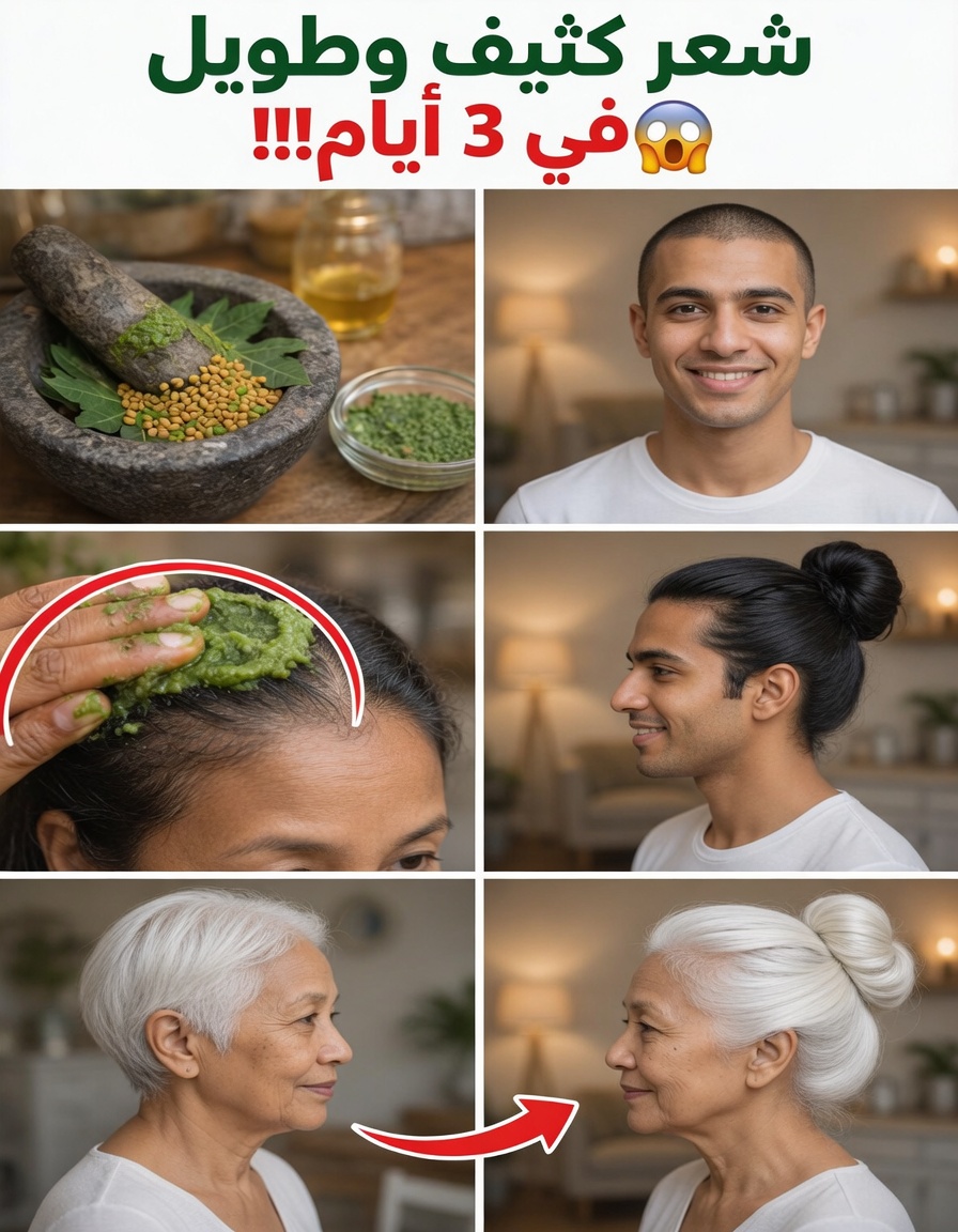 قناع شعر بأوراق البابايا: السر الطبيعي لشعر أكثر صحة ولمعانًا