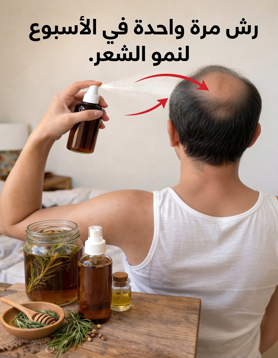 ماء إكليل الجبل: هل يمكن أن تساعد هذه المنقوعة العشبية البسيطة في الحصول على شعر أكثر كثافة وصحة؟