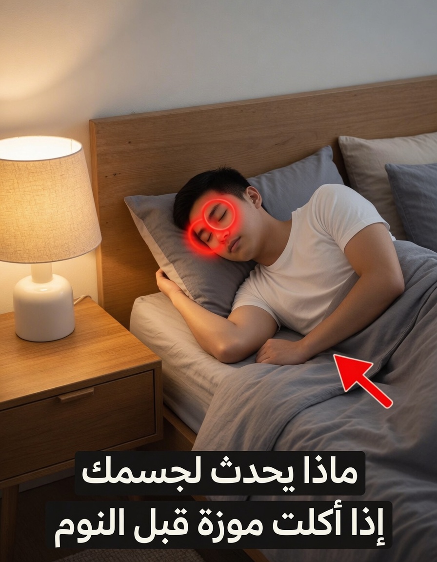 ماذا يحدث لجسمك عندما تأكل موزة قبل النوم: استكشاف الفوائد والتأثيرات