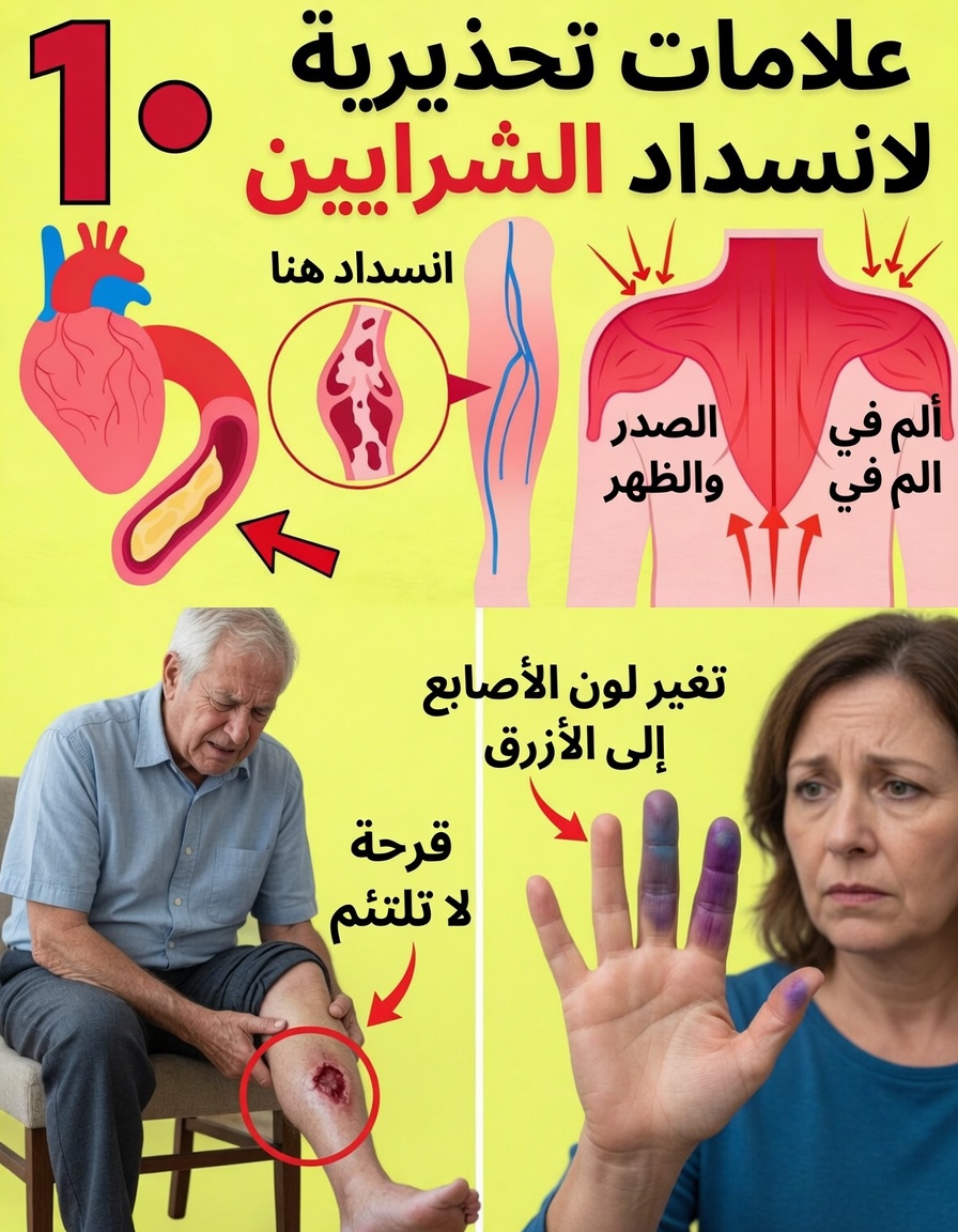 7 علامات تحذيرية لانسداد الشرايين في ساقيك وقدميك – لا تتجاهل هذه الإشارات الصامتة